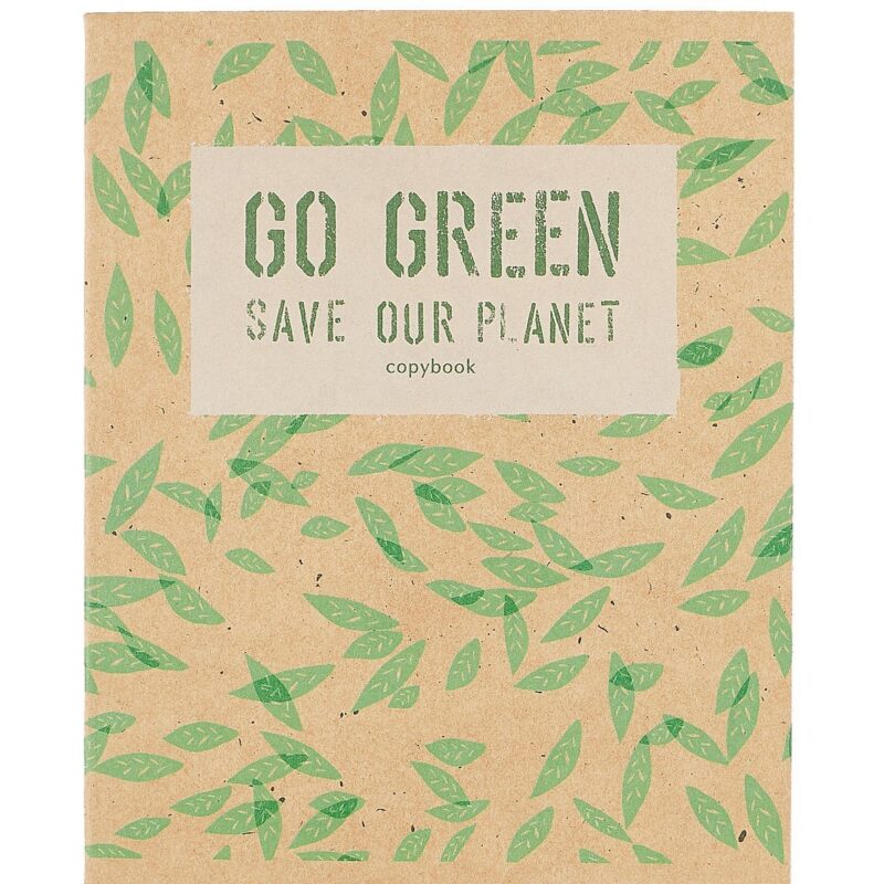 Тетрадь в клетку Listoff, Eco-friendly, 48 листов, в ассортименте