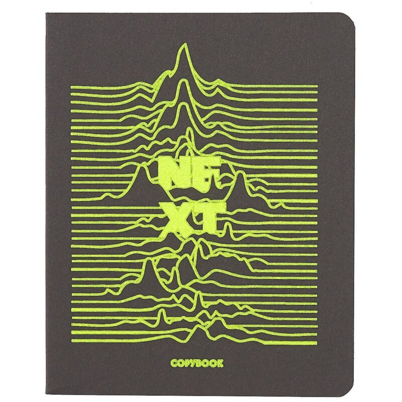 Тетрадь в клетку Listoff, "Total Black. No Name", 48 листов, в ассортименте