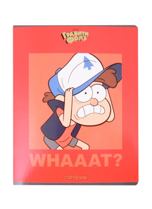 Тетрадь в клетку "Гравити Фолз", 48 листов, в ассортименте