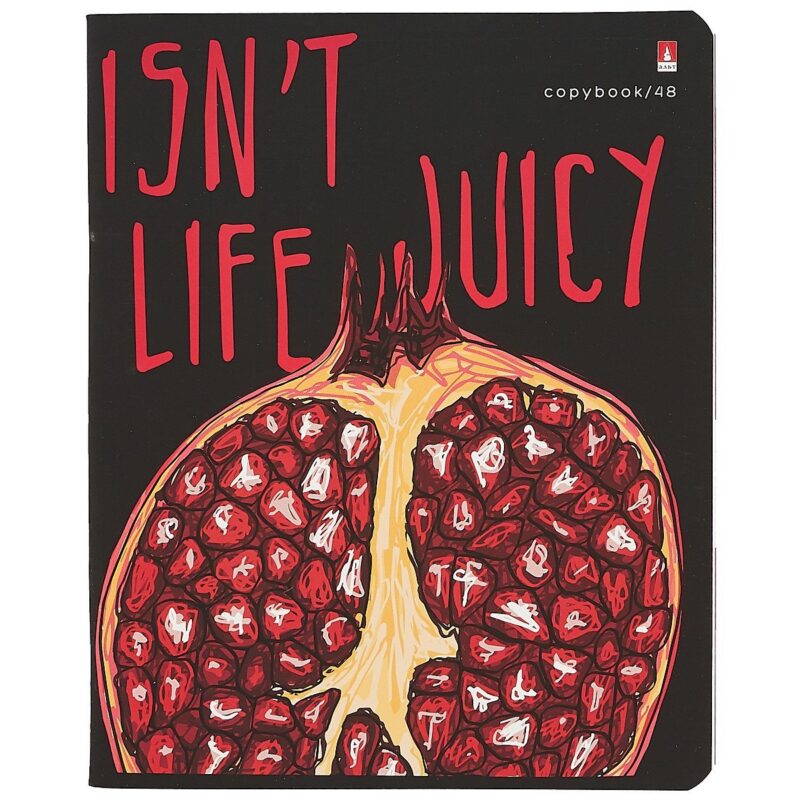 Тетрадь в клетку Альт, Juicy Life, 48 листов, в ассортименте