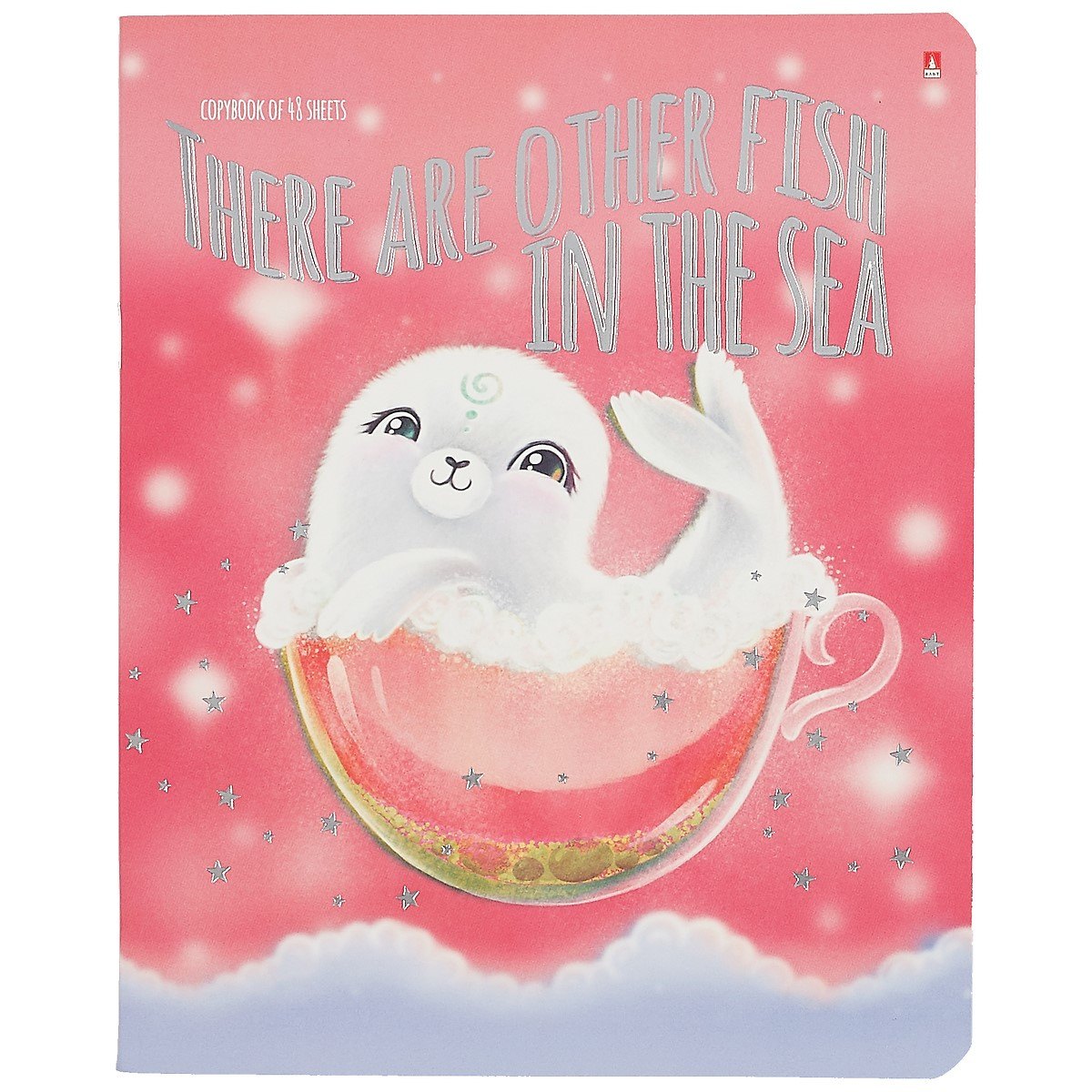 Тетрадь в клетку Альт, "Милота зашкаливает", 48 листов, в ассортименте