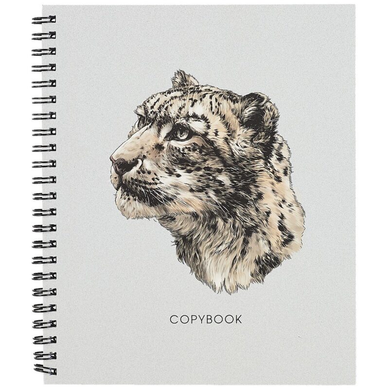 Тетрадь в клетку Listoff, "В дикой природе", 96 листов, в ассортименте