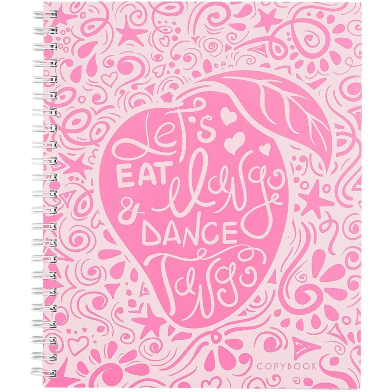 Тетрадь в клетку Listoff, Fruits, 96 листов, в ассортименте