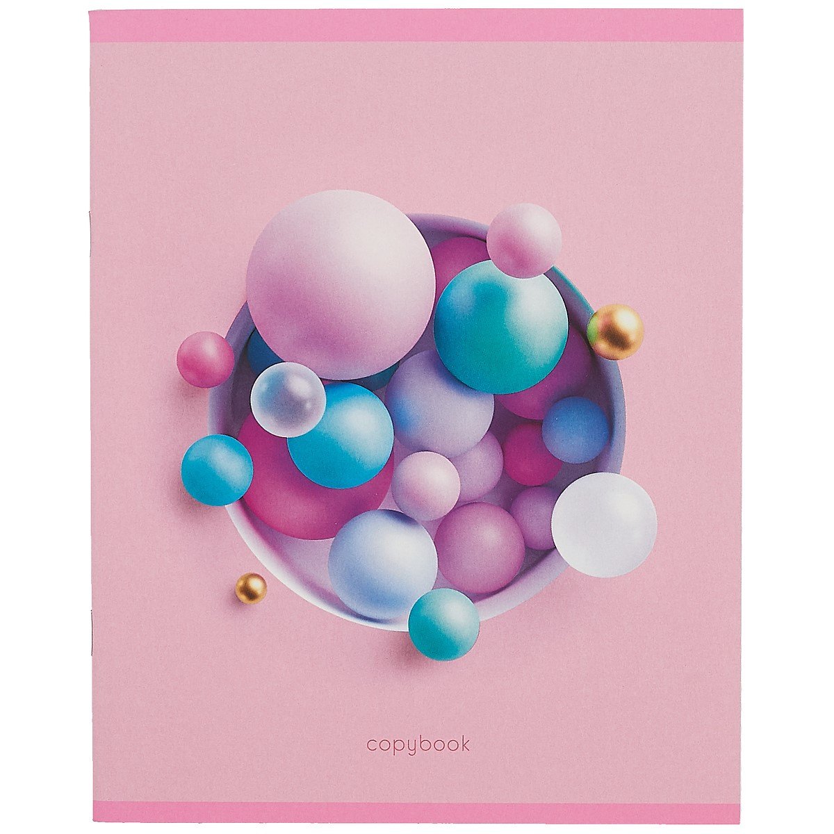 Тетрадь в клетку Listoff, "Розовая коллекция", 48 листов, в ассортименте