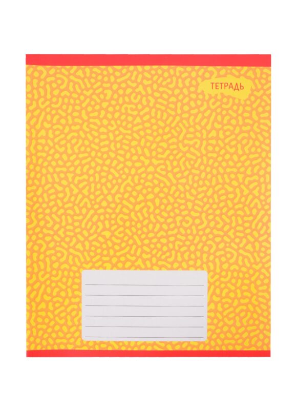 Тетрадь в клетку Listoff, "Текстуры", 12 листов, в ассортименте