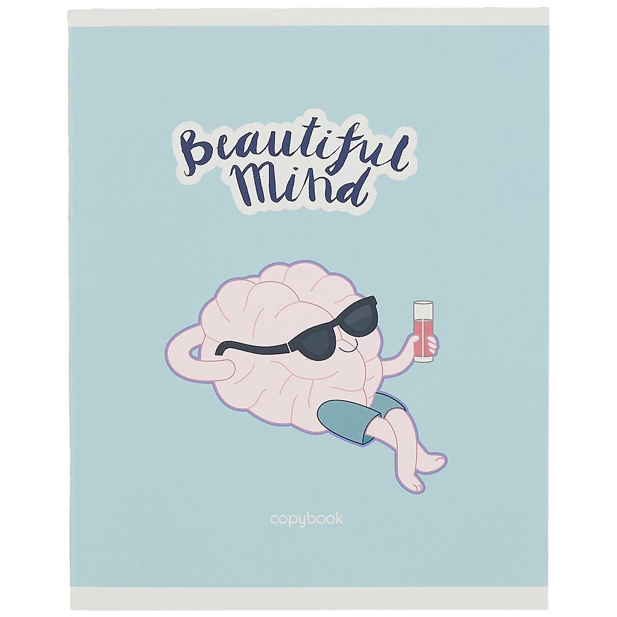 Тетрадь в клетку Listoff, Brainstorm, 48 листов, в ассортименте