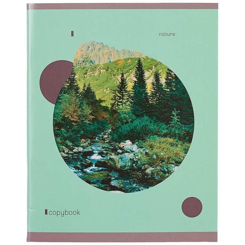 Тетрадь в линейку Listoff, "Гармония", 96 листов, в ассортименте