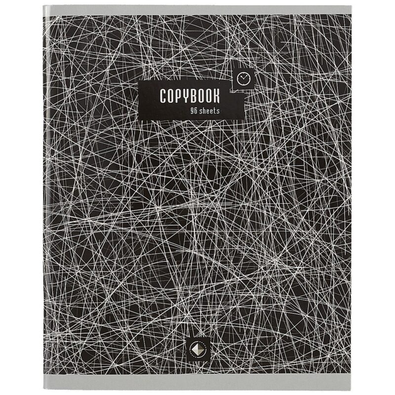Тетрадь в линейку Listoff, "Графический шум", 96 листов, в ассортименте