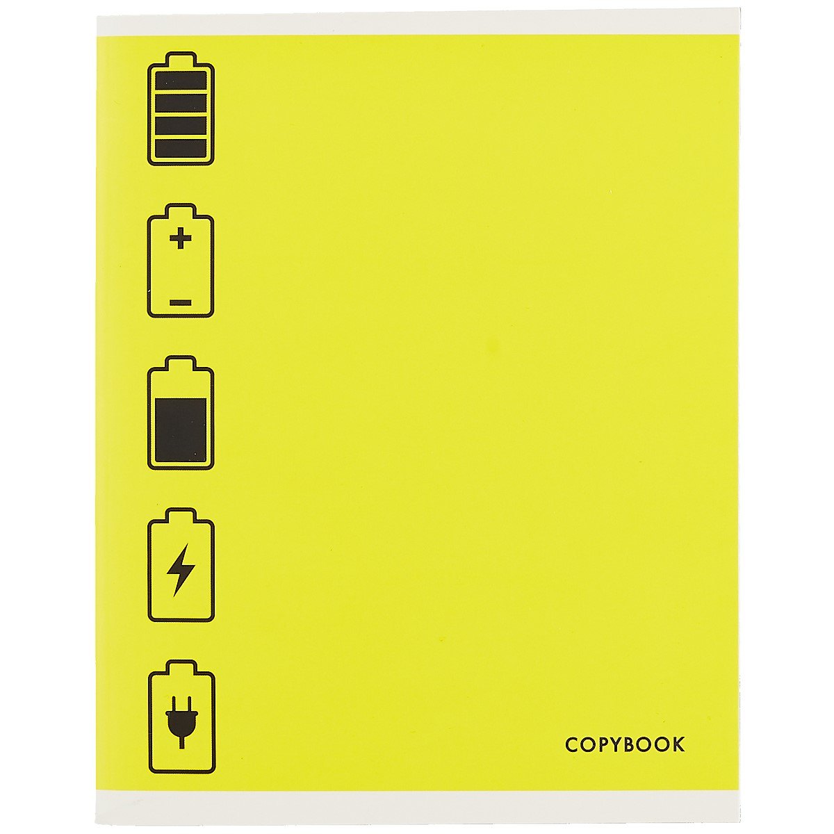 Тетрадь в клетку Listoff, "Заряд энергии", 96 листов, в ассортименте