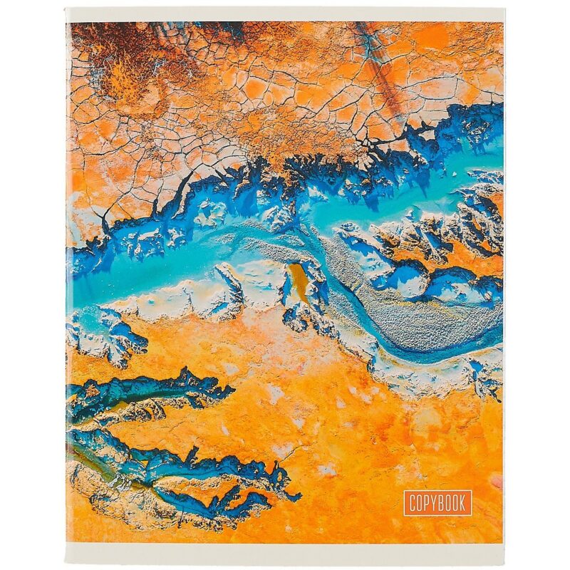 Тетрадь в клетку Listoff, "Чудеса природы", 96 листов, в ассортименте