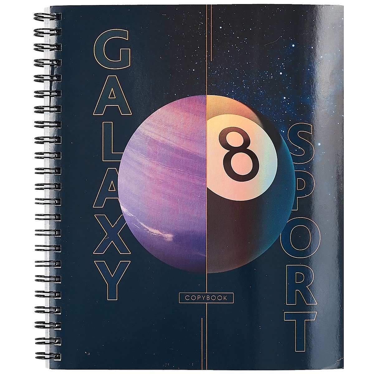 Тетрадь в клетку Listoff, "Космический спорт", 96 листов, в ассортименте