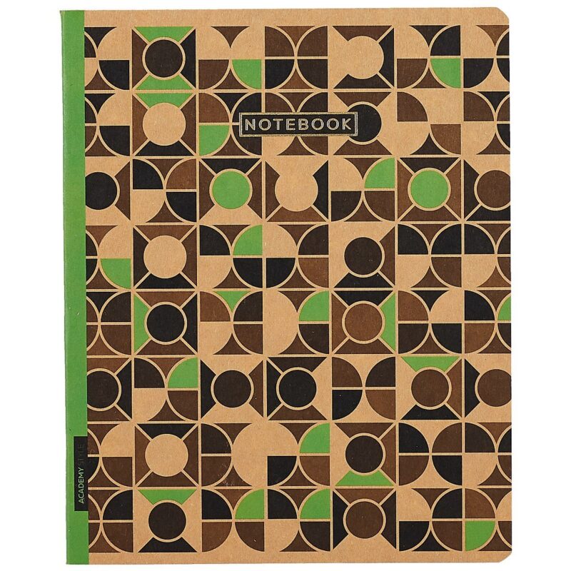 Тетрадь в клетку Academy Style, "Геометричная мозаика", 48 листов, в ассортименте