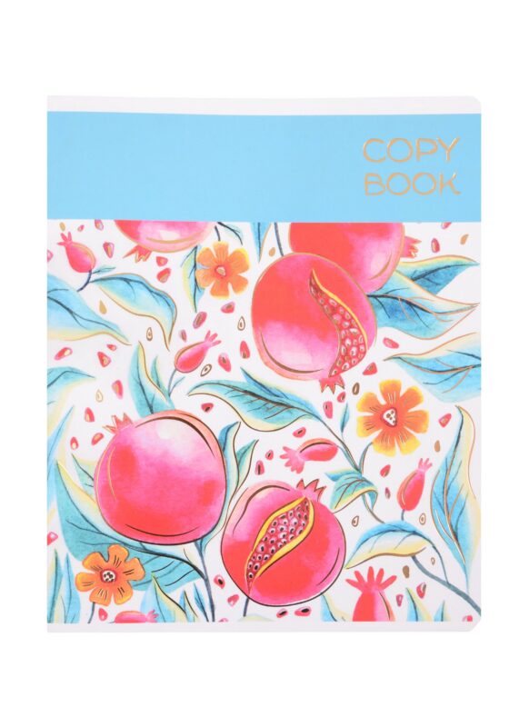 Тетрадь в клетку Феникс+, "Фрукты", 48 листов, в ассортименте