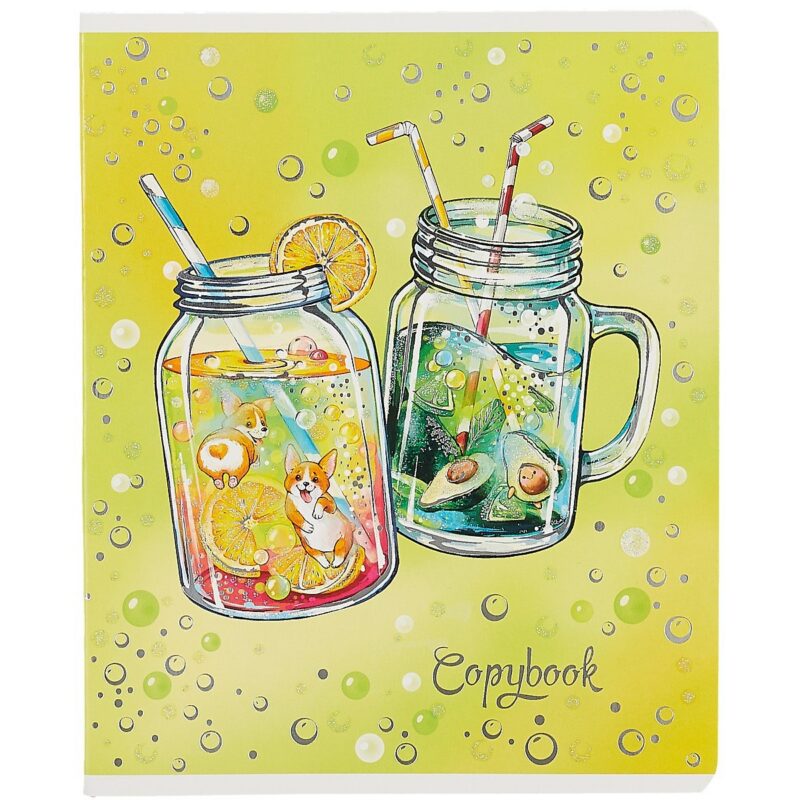 Тетрадь в клетку Феникс+, Magic, 48 листов, в ассортименте