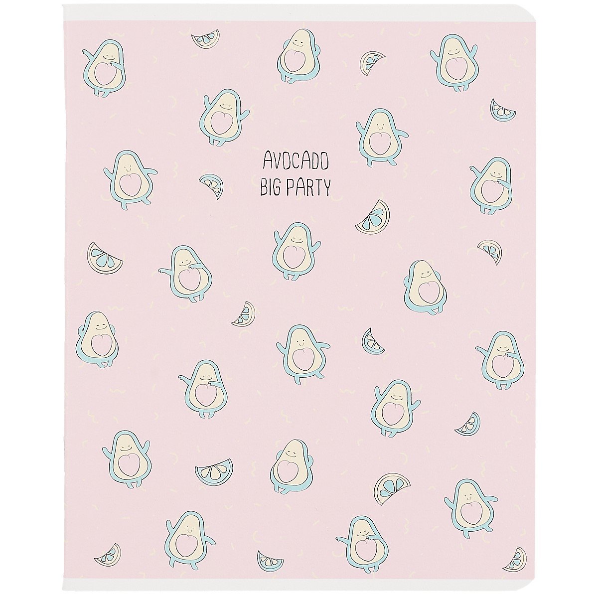 Тетрадь в клетку Be Smart, "Avocado. Большая вечеринка", 48 листов
