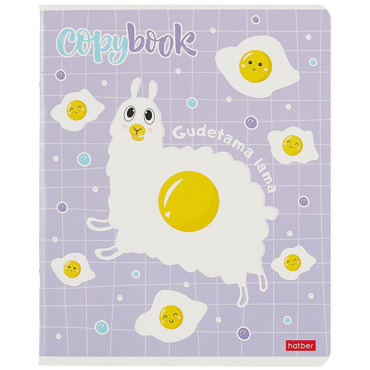 Тетрадь в клетку Hatber, "Просто добавь яйцо!", 48 листов, в ассортименте
