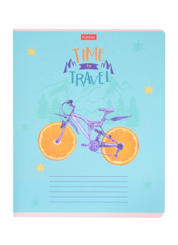 Тетрадь в клетку Hatber, "Креативчик", 18 листов, в ассортименте