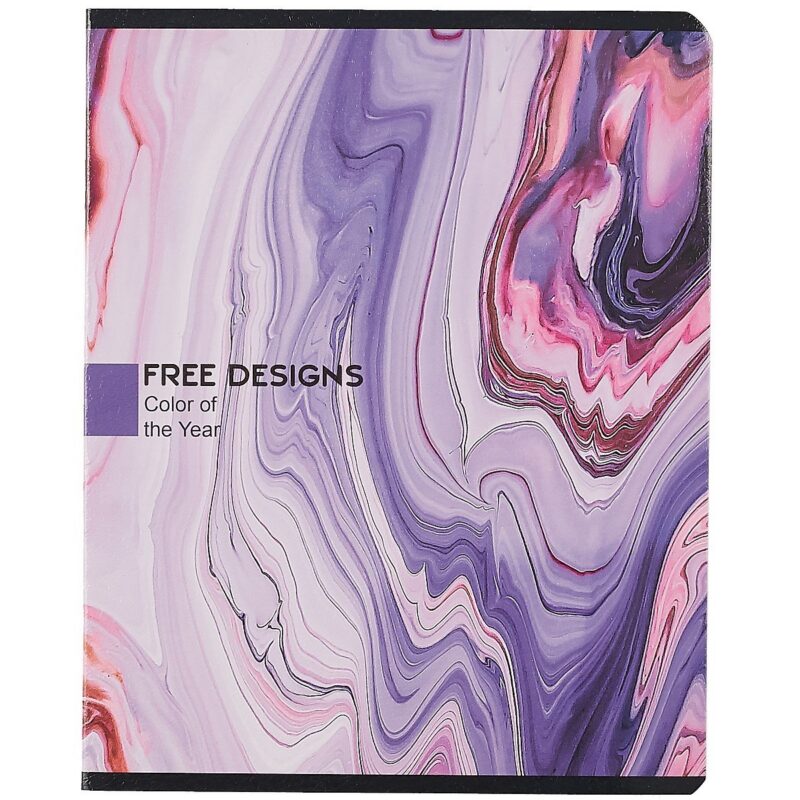 Тетрадь в линейку Academy Style, "Красочные разводы", 48 листов, в ассортименте