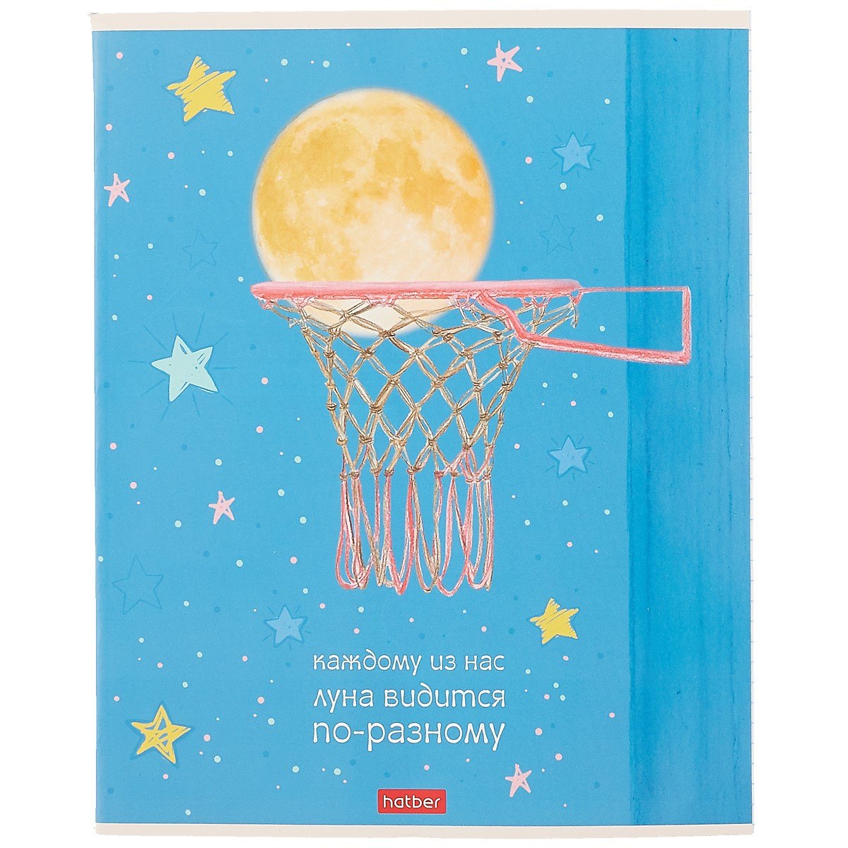 Тетрадь в клетку Hatber, "Креативчик", 96 листов, в ассортименте