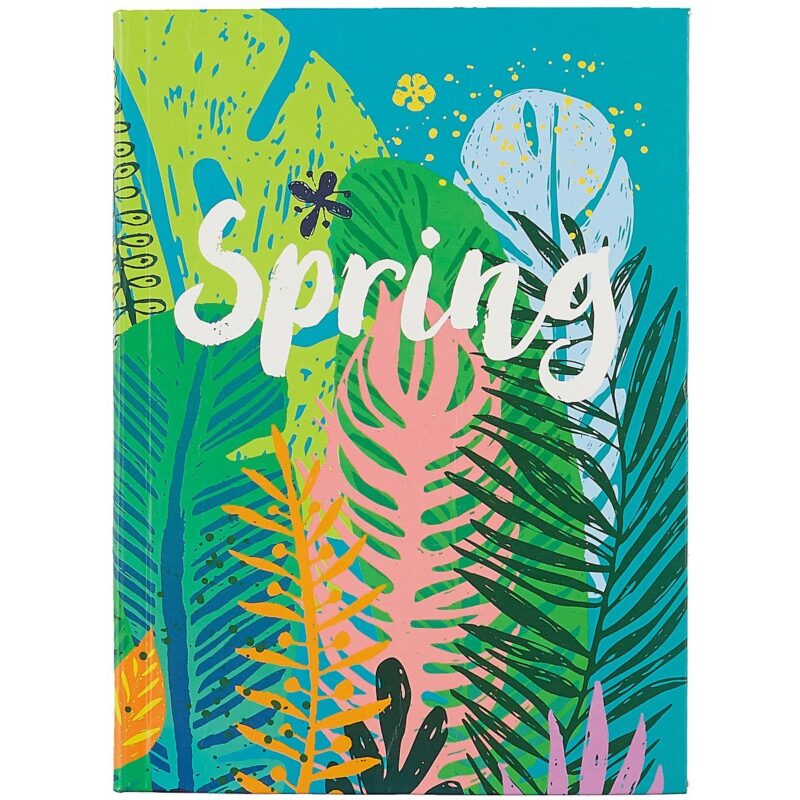 Ежедневник недат. А5 136л "Be yourself!" интегр.переплет, мат.лам, офсет