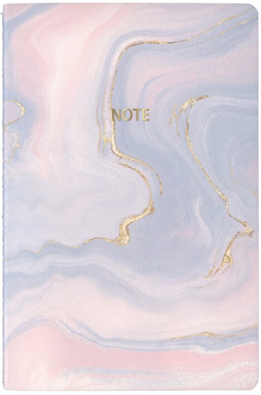 Тетрадь в клетку Kairui, Gold Marbles, 32 листа, в ассортименте