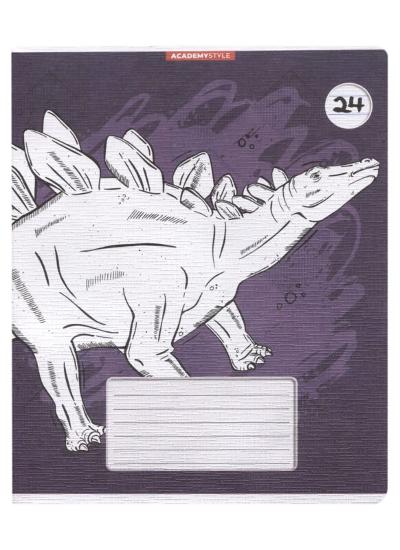 Тетрадь в линейку Academy Style, "Архозавры", 24 листа