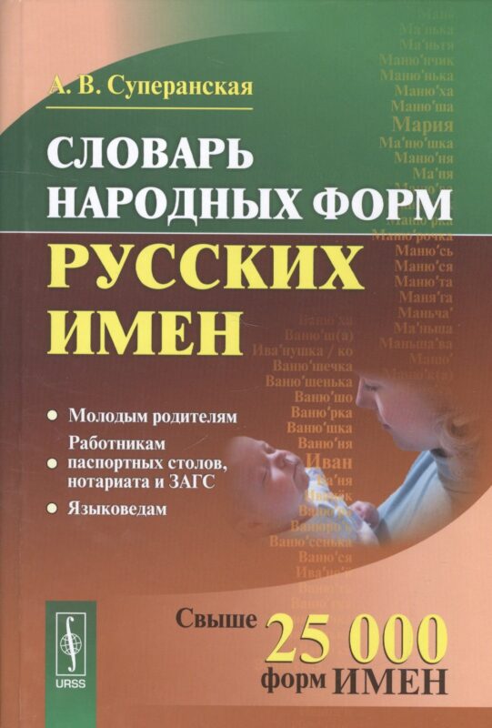 Словарь народных форм русских имен. Издание стереотипное