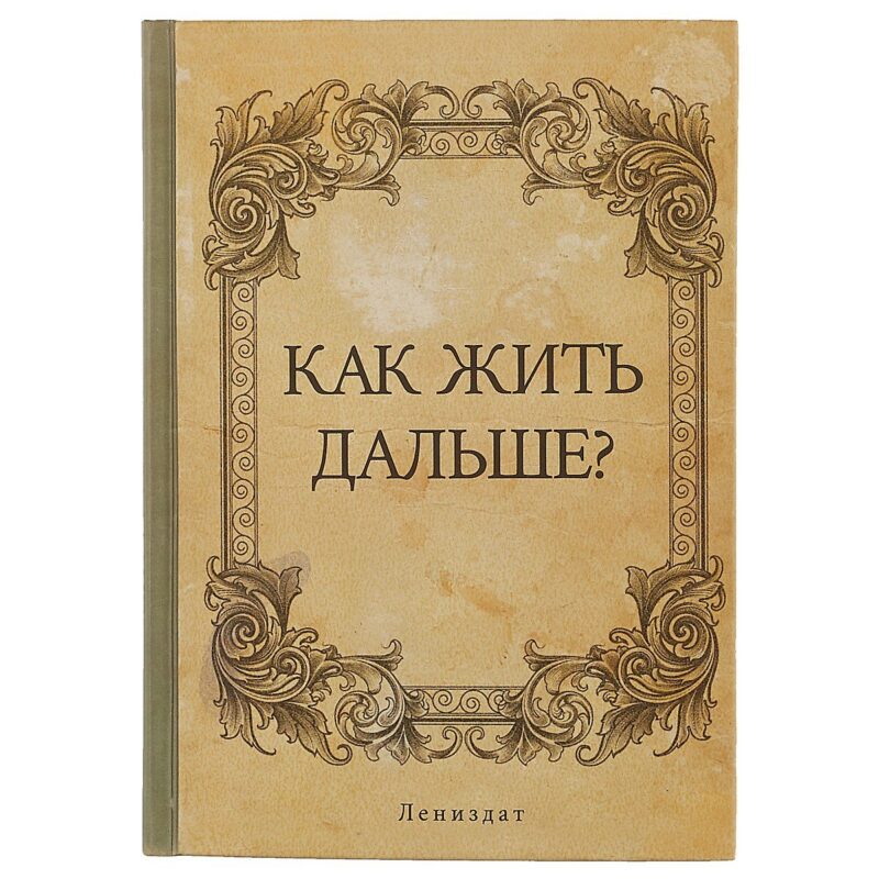 Блокнот «Как жить дальше?», 192 страницы, А5