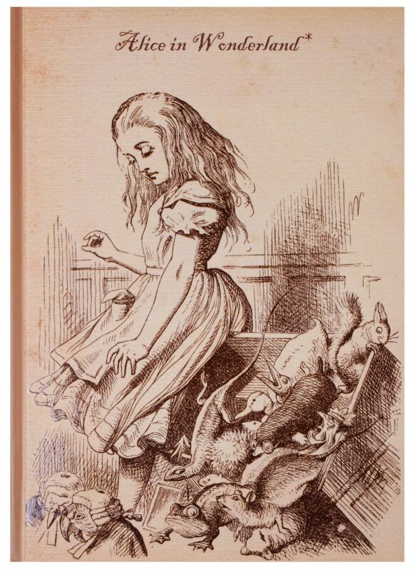 Блокнот "Алиса в стране чудес: Алиса и коробка"