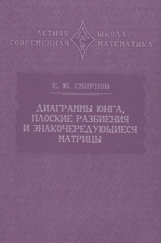 Диаграммы Юнга, плоские разбиения и знакочередующиеся матрицы