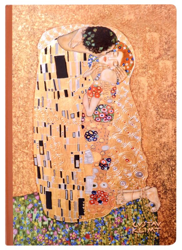 Блокнот Густав Климт Поцелуй