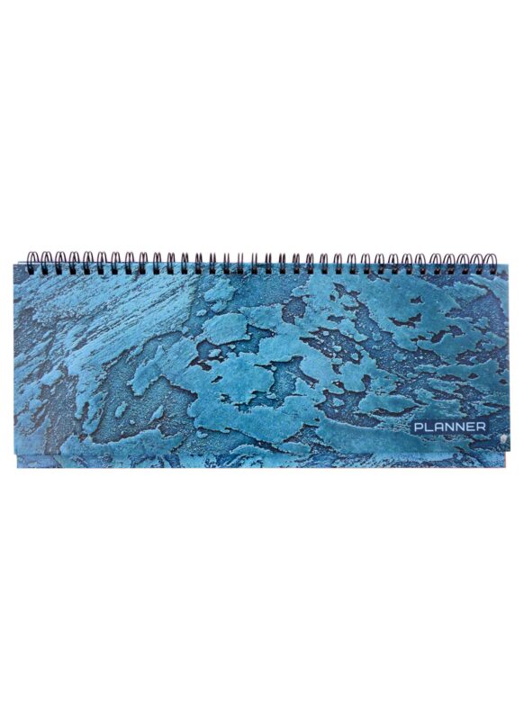 Планинг недат. 56л "Металлическая текстура" настольный, 7БЦ, глянц.лам, офсет