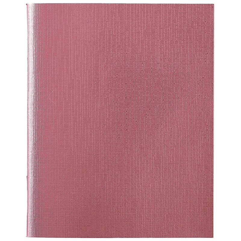 Тетрадь в клетку Hatber, "Metallic Розовая", 48 листов