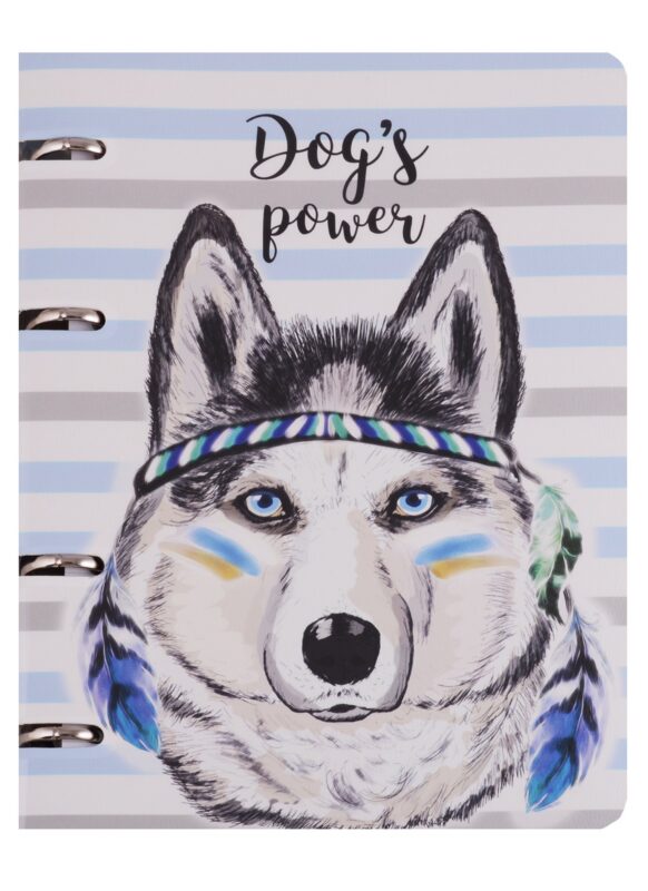 Тетрадь на кольцах в клетку Be Smart, Indie, 120 листов