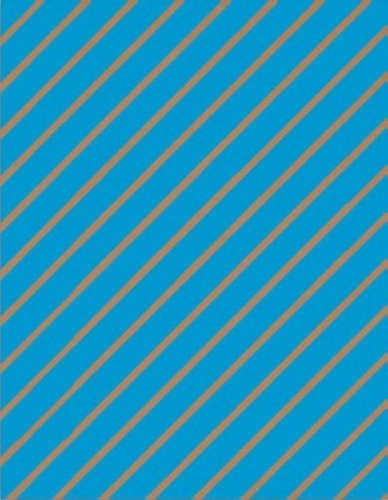 Записная книжка, Феникс+ А6 (117*151) 160стр Полосы на голубом твердая обложка 43171