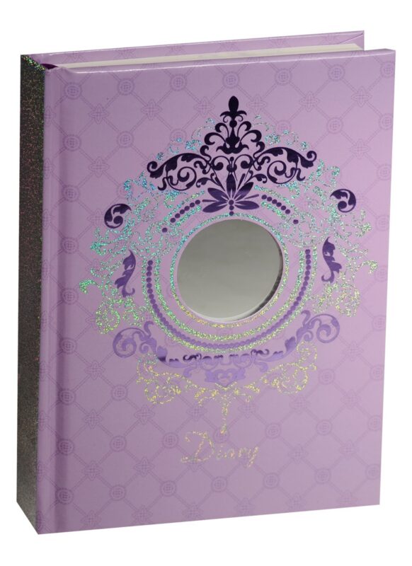 Ежедневник недат. А6+ 120л "УЗОР" 7БЦ, с зеркальцем, тисн.фольгой, ляссе, Феникс