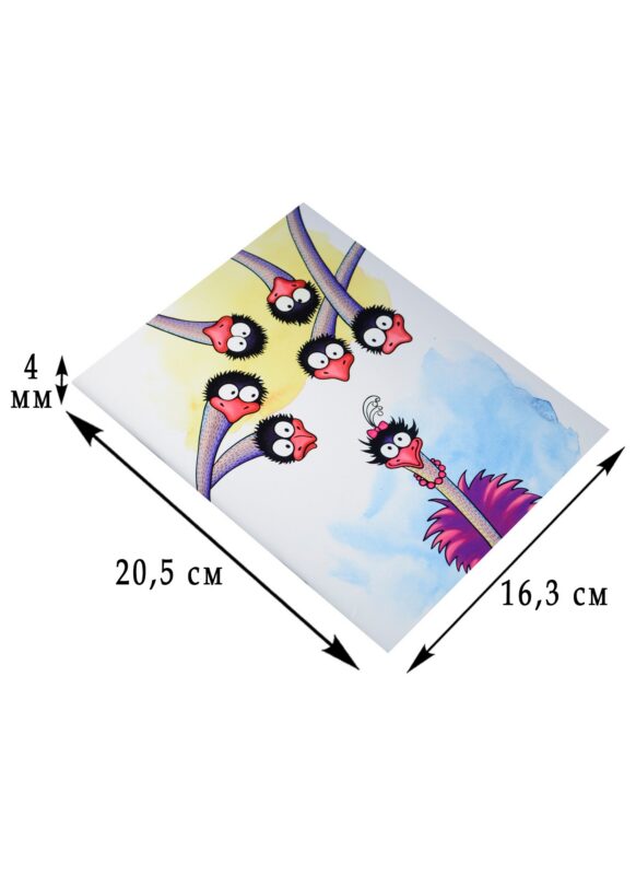 Тетрадь в клетку Marker Arte, "Шерше ля фам", 48 листов, в ассортименте