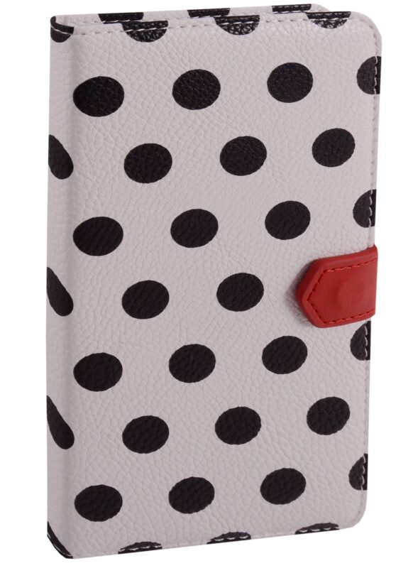 Записная книжка А6+ 96 листов "Charm" в горошек