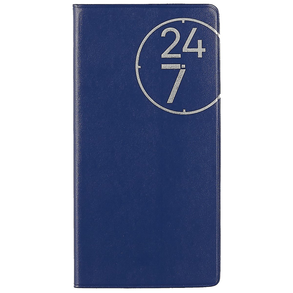 Еженедельник недатированный «24/7», синий, 56 листов, А6–