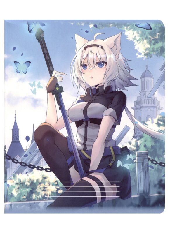 Тетрадь в клетку Эксмо, "Аниме. Девушка-волшебница с бабочками (цветная)", 48 листов