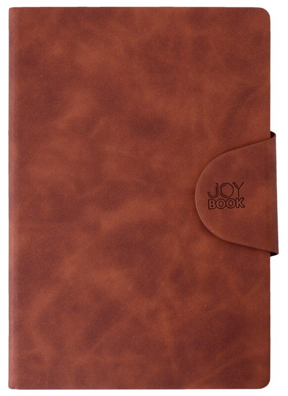 Ежедневник недат. А5 136л "Snap book. No 7" коричневый, иск.кожа, интегр.переплет, клапан, офсет, ляссе