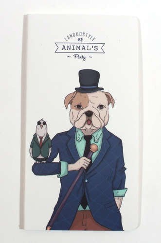 Блокнот, 48K (90*173мм) 24л линейка, картонная обложка на сшивке