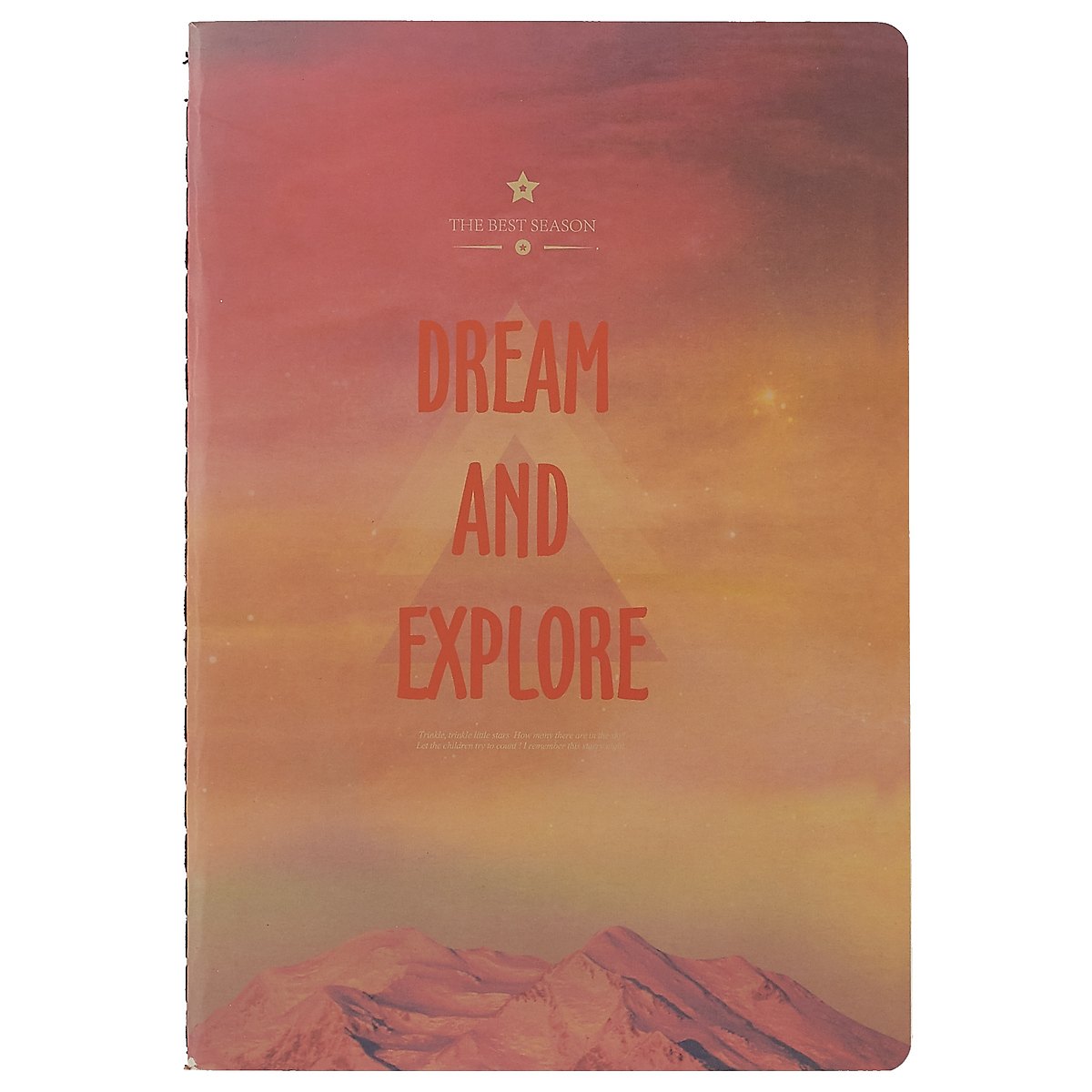 Тетрадь в линейку Dream and Explore, 40 листов, в ассортименте
