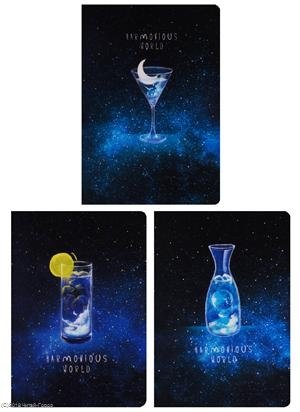 Тетрадь в линейку Wengu, Harmonious World, B5, 38 листов, в ассортименте