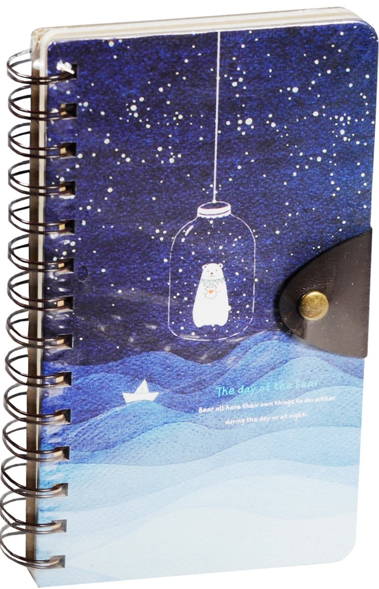 Записная книжка А6+ "The day of the bear", 96 л