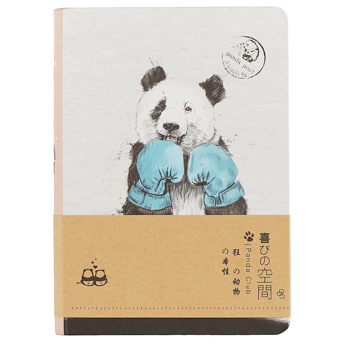 Записная книжка «Панда», 112 листов, А6+