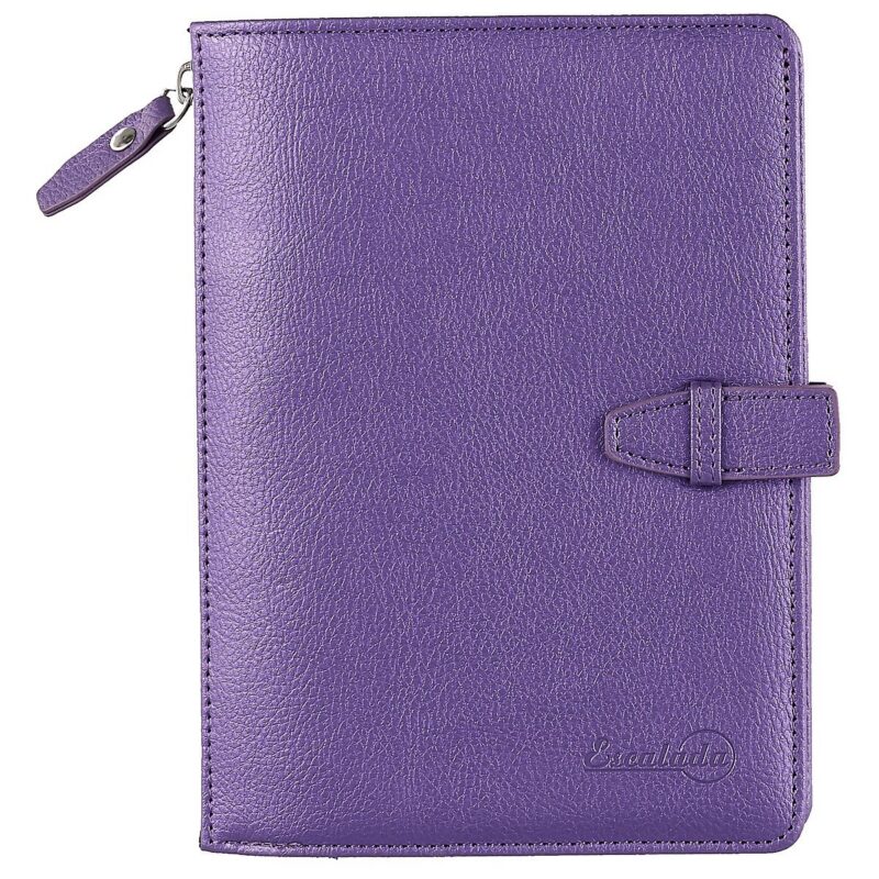 Ежедневник Escalada «Наппа», фиолетовый металлик, 160 листов, А6+