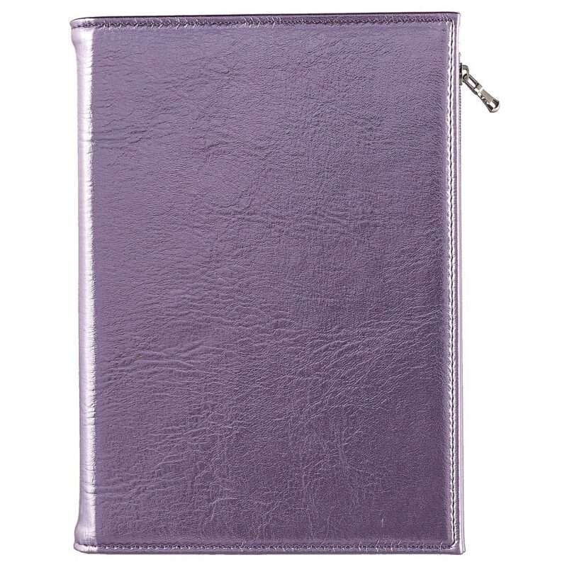 Ежедневник Escalada «Шевро», сиреневый, недатированный, 96 листов, А5