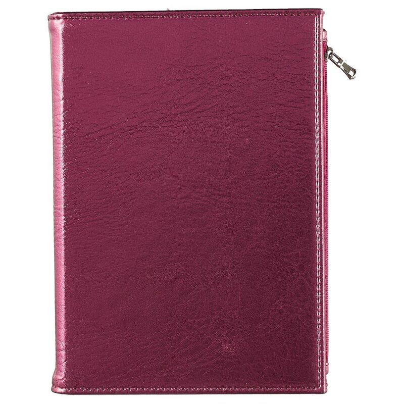 Ежедневник Escalada «Шевро», розовый, недатированный, 96 листов, А5