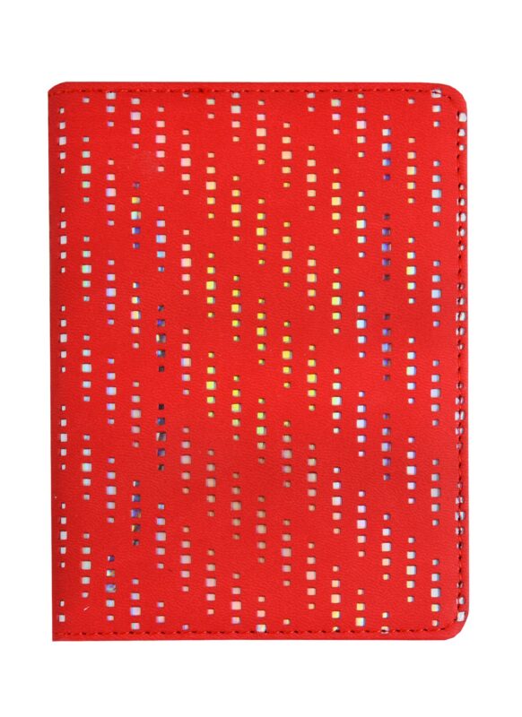 Ежедневник А6 160л "СОФТ-ТАЧ" красный, тв.переплет, поролон, тонир.блок, декор.перфорация, ляссе, Escalada